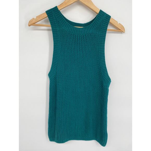 Anthropologie Sweater Quinn Textured Knit Sleeveless Vest Bohemian Festival Fall - Picture 1 of 7